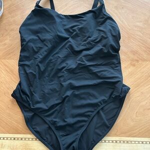 Athleta Black Women's One Piece Swimsuit